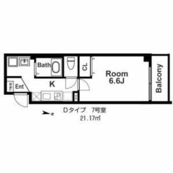 間取図 IF城北Ⅱ