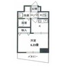 ベルロード 1Kの間取り