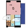 センターハイム大宮 1Rの間取り