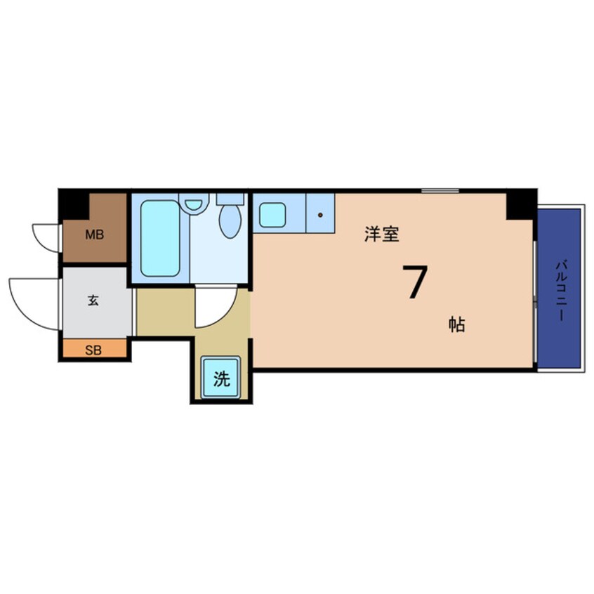 間取図 センターハイム大宮