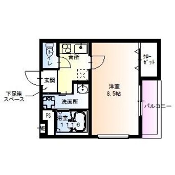 間取図 フジパレス滝井元町Ⅰ番館