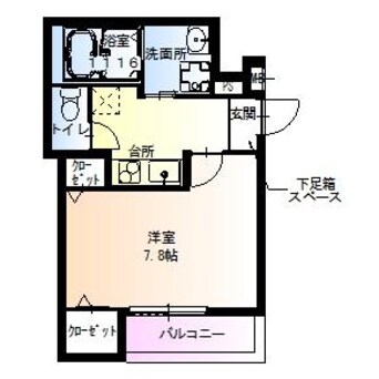 間取図 フジパレス滝井元町Ⅱ番館