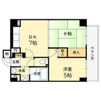 間取図 アティーナ守口