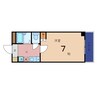 Green Villa 森小路 1Kの間取り