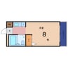 ハイツKIDO 1Rの間取り
