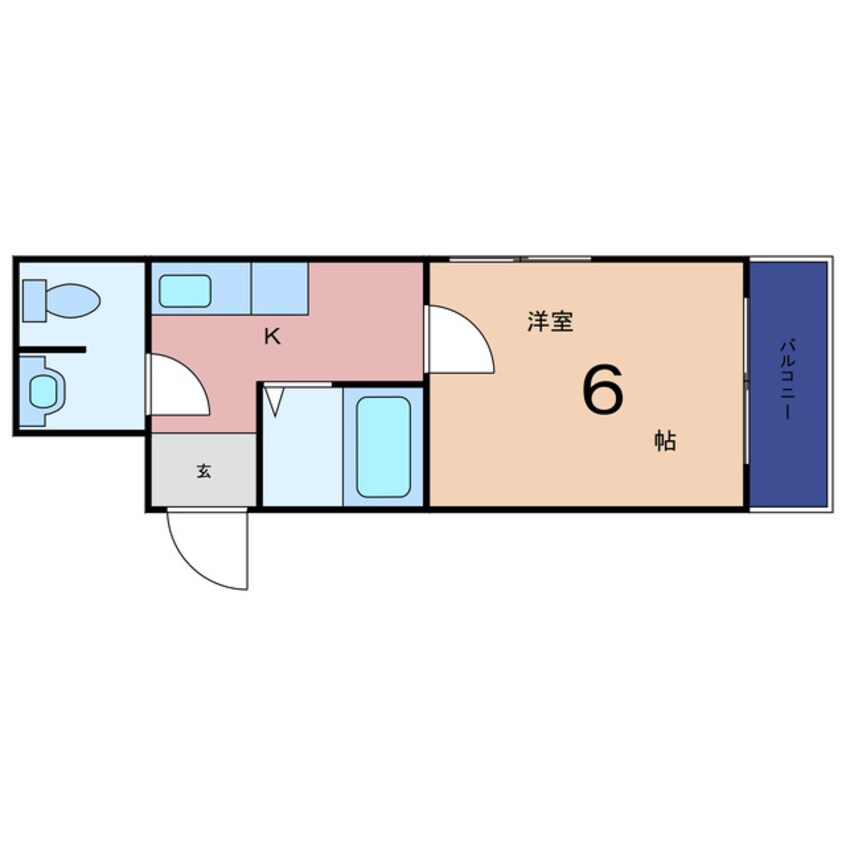 間取図 ヴィラナリー今市