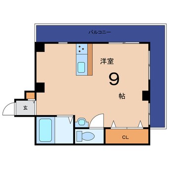 間取図 プレジデント千林