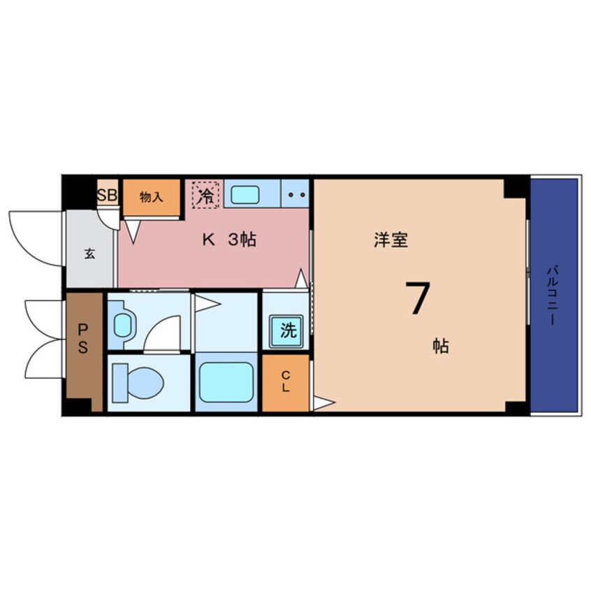 間取図 エル・セレーノ守口スクウェア