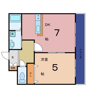 間取図 シェーン・ヴェレ