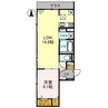 グランドール清水 1LDKの間取り