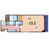 Live工大前 1Kの間取り