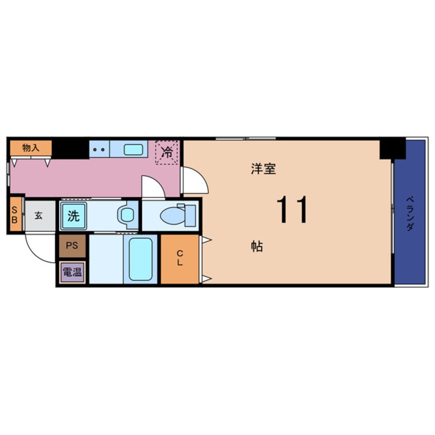 間取図 Live工大前