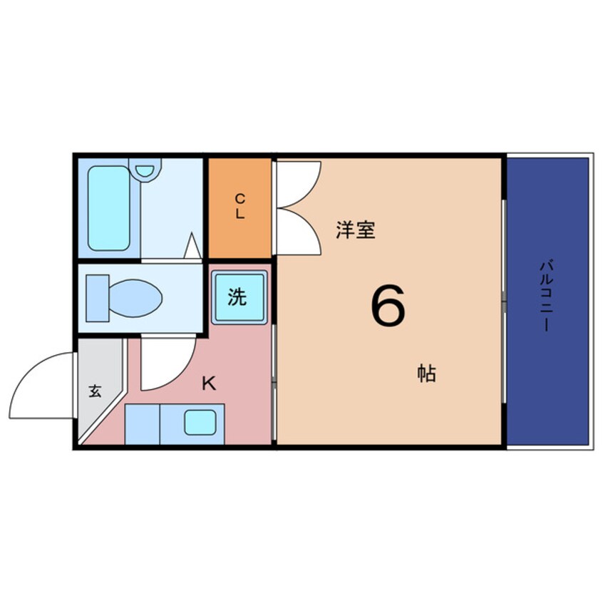 間取図 アメニティプラザ大橋