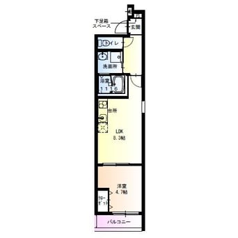 間取図 フジパレス城北公園通Ⅲ番館