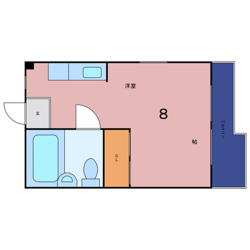 間取図 メゾンデュソレイル