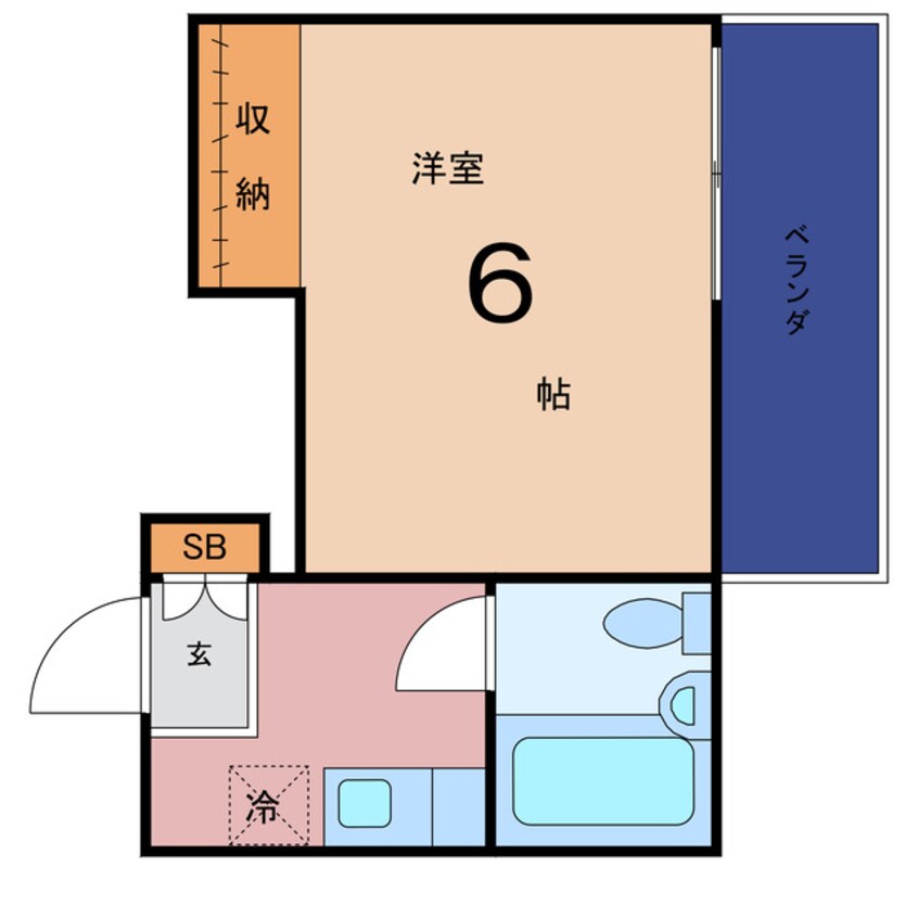 間取図 ウエステリア中宮