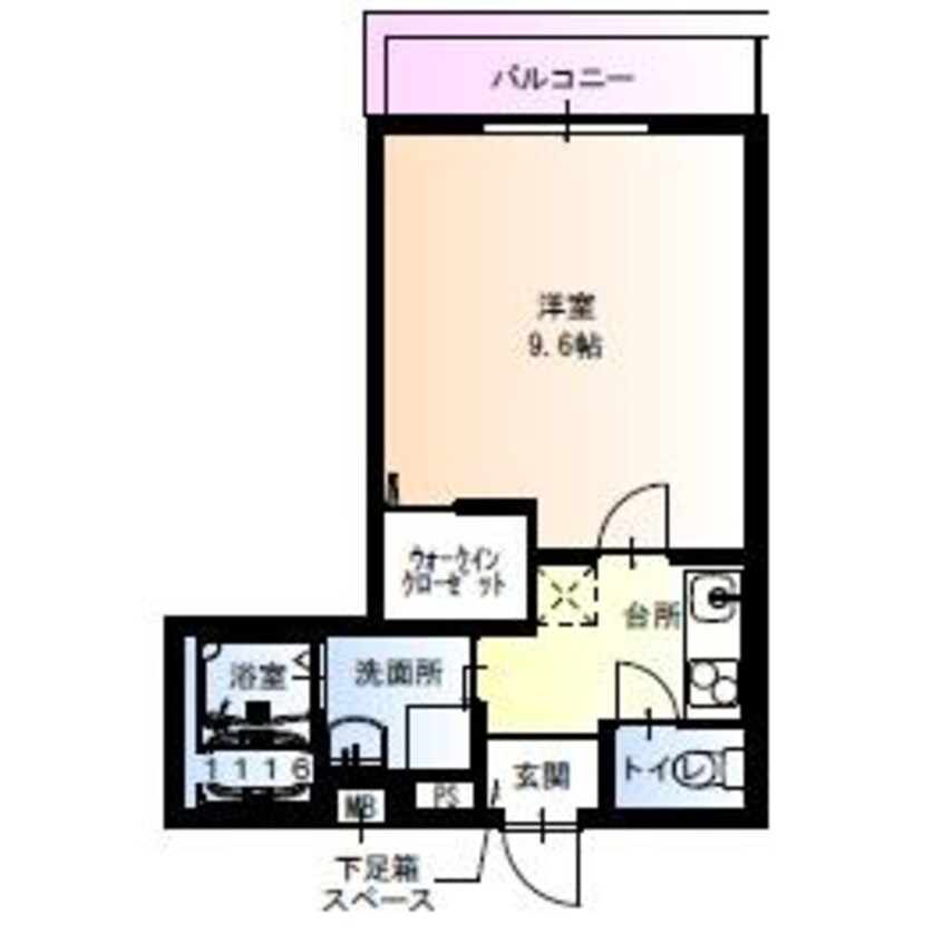 間取図 フジパレス新森Ⅲ番館