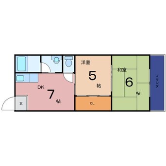 間取図 高殿マンション