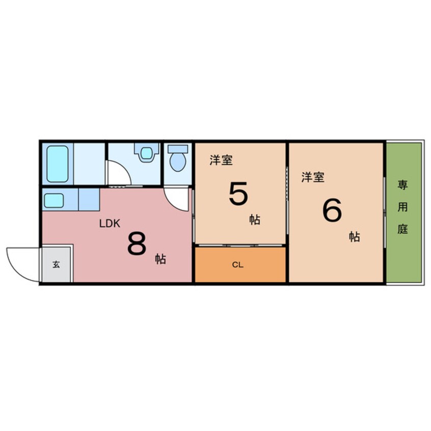 間取図 高殿マンション