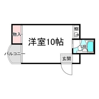 間取図 メゾンドール高殿