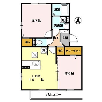 間取図 メゾン・ファミーユ