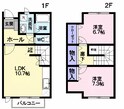 メゾン・谷の間取図