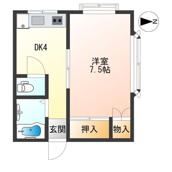 間取図 コーポフレンズ