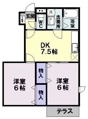 間取り図 アマービリス　Ⅱ