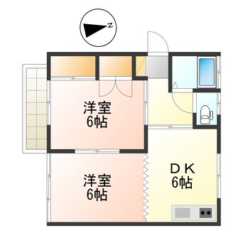 間取図 元木ビアンカ