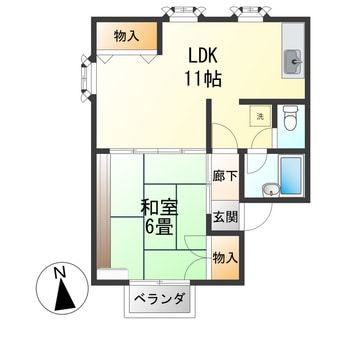 間取図 エポックハイツ