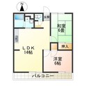 晃七第一マンションの間取図