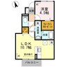 フォンテンブロー清住 1LDKの間取り