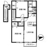 メゾン アマーレ 2LDKの間取り