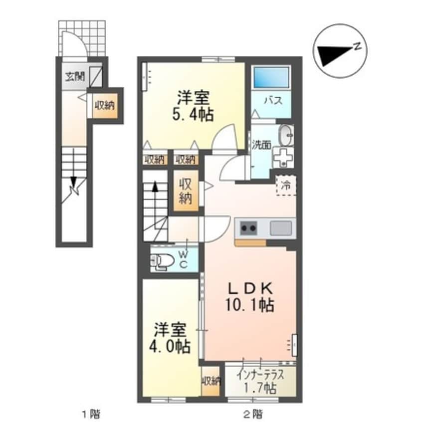 間取図 メゾン ドュ サンテ B