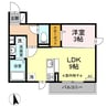 カナル グランデ 十日町 1LDKの間取り