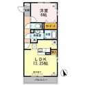 スリー・スター Ⅲ号館 Ｂの間取図