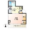 西口朝日マンション 1Kの間取り