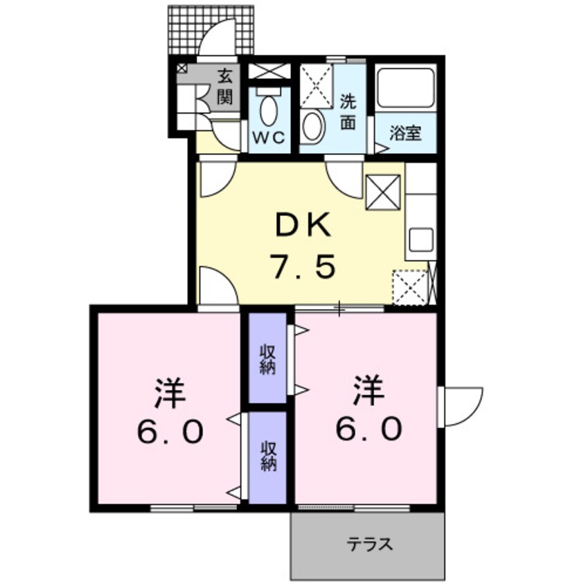 間取図 アマービリスⅠ