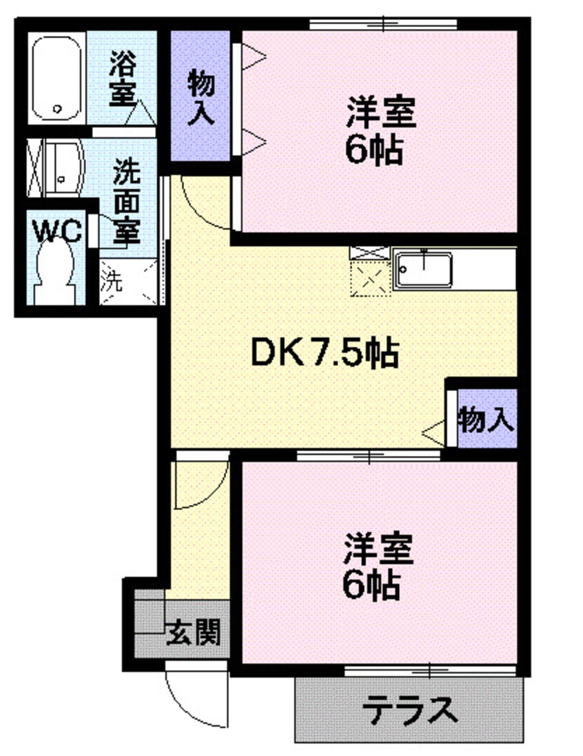 間取図 コンシェールＭ