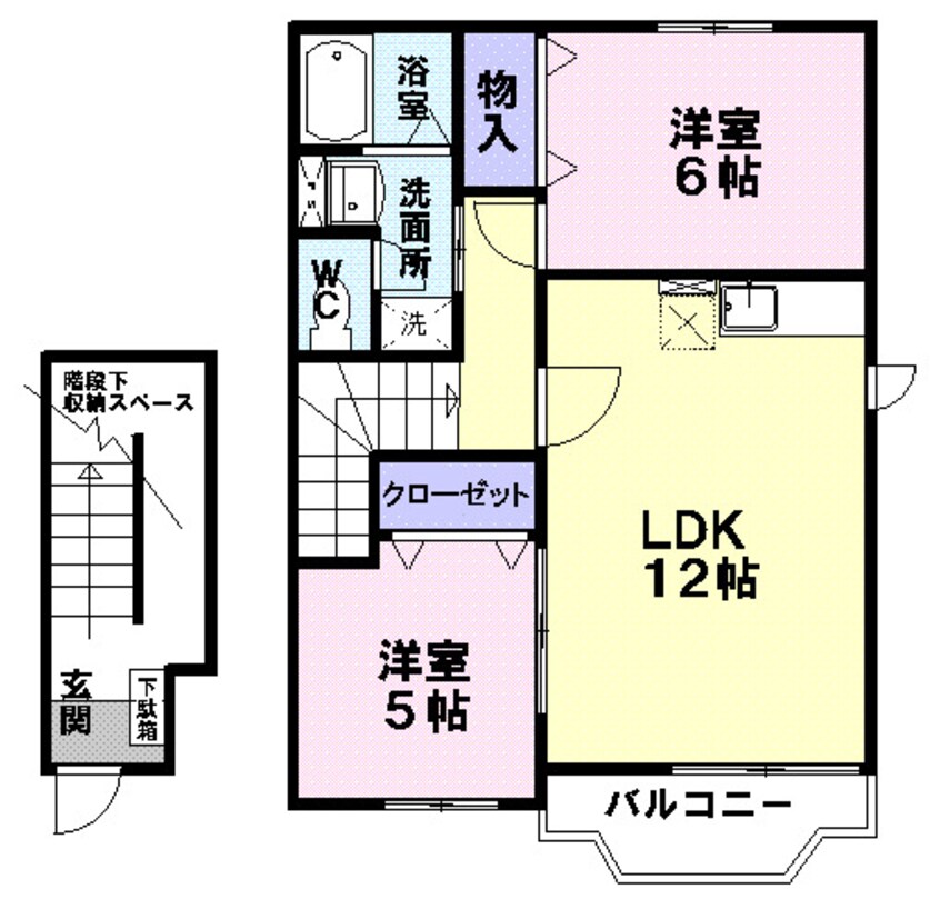 間取図 コンシェールＭ