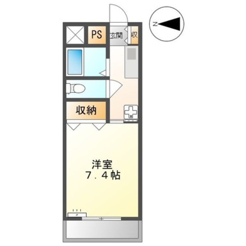 間取図 フェアーウィンド