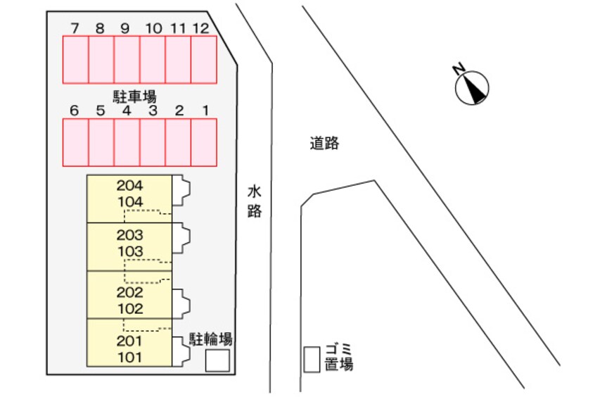 駐車場 ブローテ