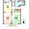 サン・ワイルド 2DKの間取り
