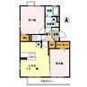 メゾン・ファミーユ 2LDKの間取り