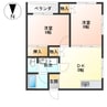 L.D.HOUSE 2DKの間取り
