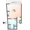 山形セントラルコーポ 1Rの間取り