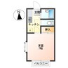 フラット英翠 1Kの間取り