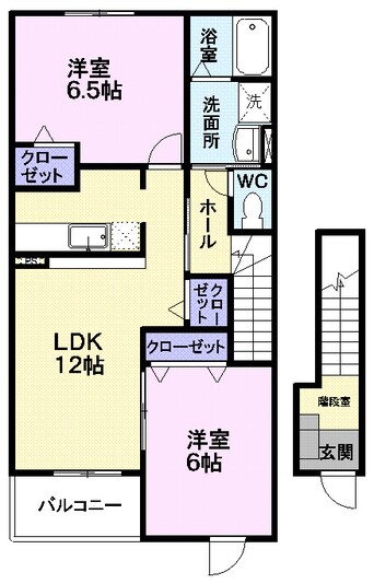 間取図 イースト・リヴァー