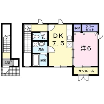 間取図 ル・シェモア