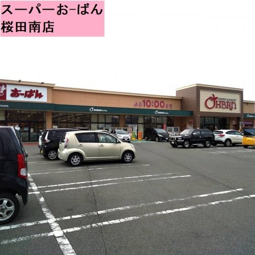 おーばん桜田南店(スーパー)まで328m リビングタウン桜田南 Ｂ